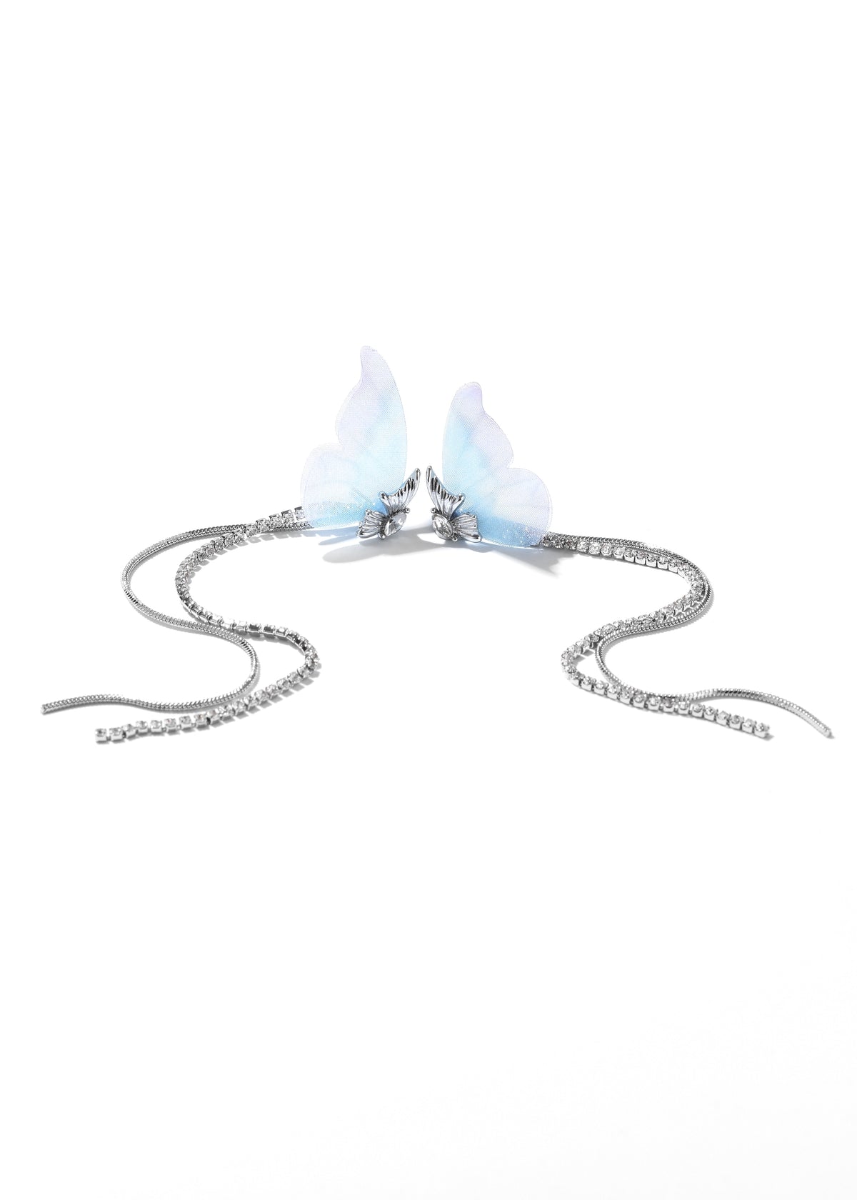 Butterfly Chain Earrings