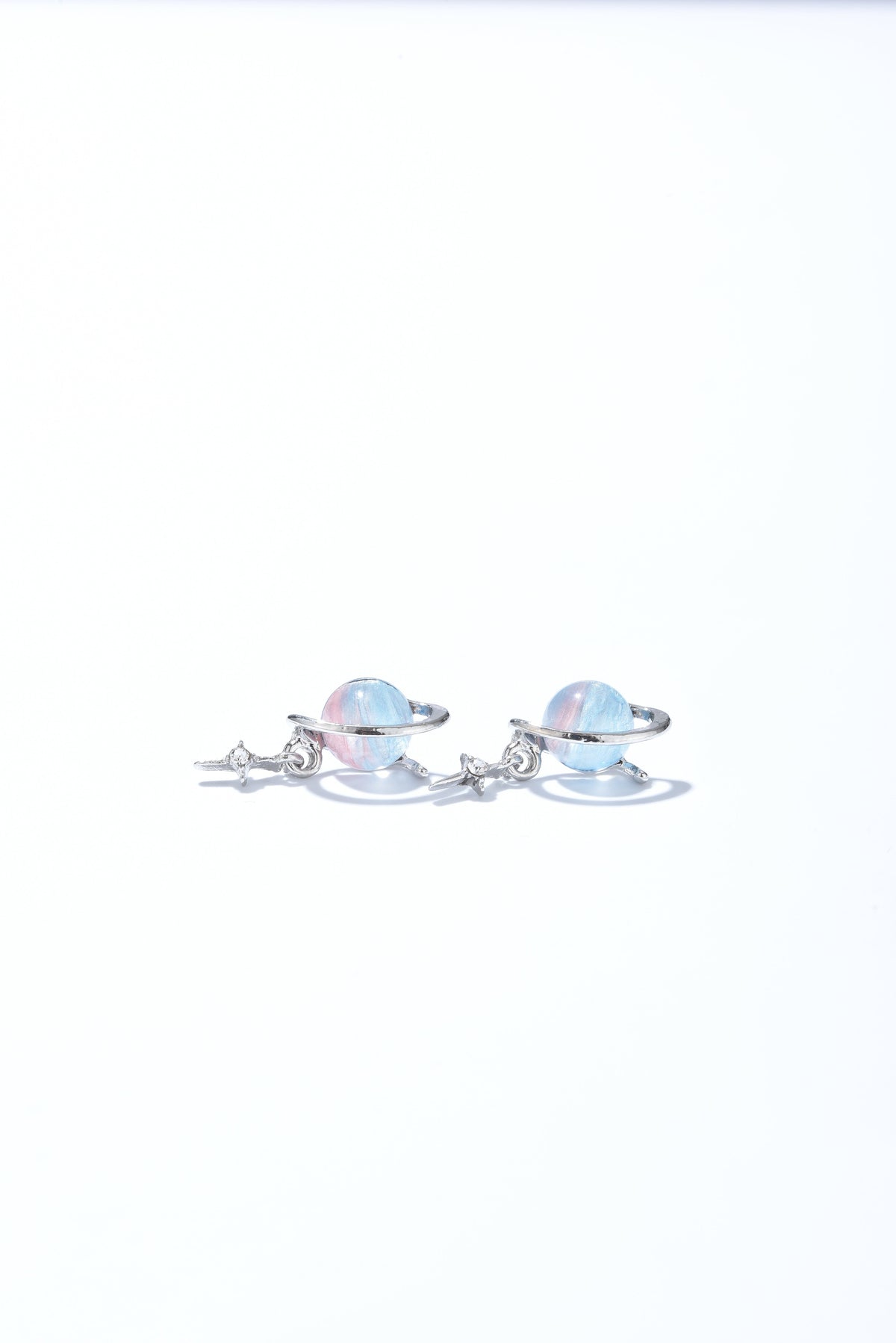 Planet Saturn Earrings