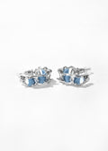 Denim Earrings