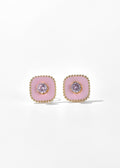 Gemstone Stud Earrings
