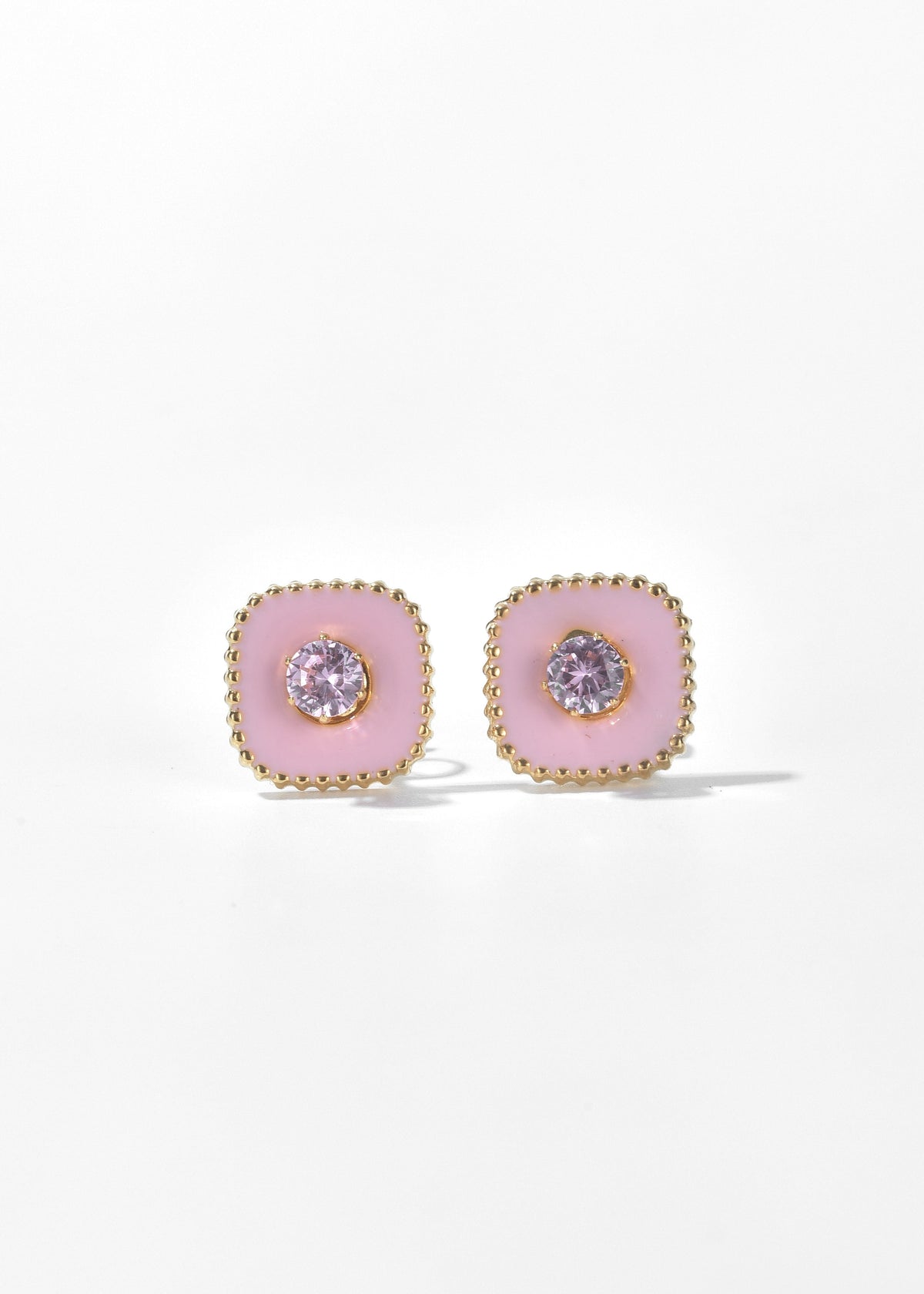 Gemstone Stud Earrings