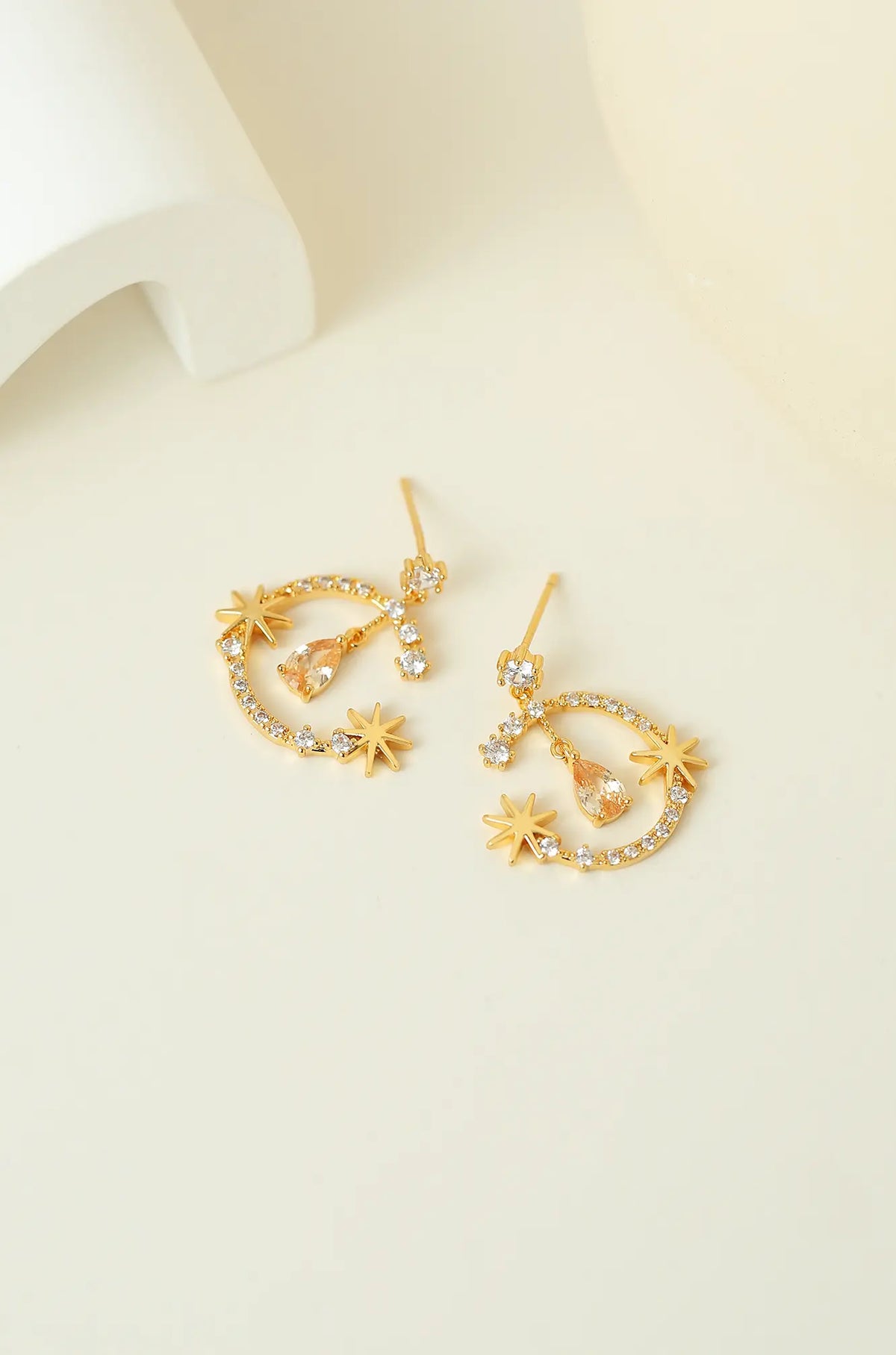 Sparkly Hoop Earrings