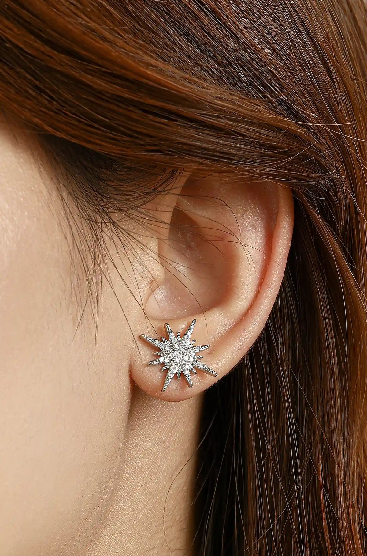 Mismatched Moon Star Earrings