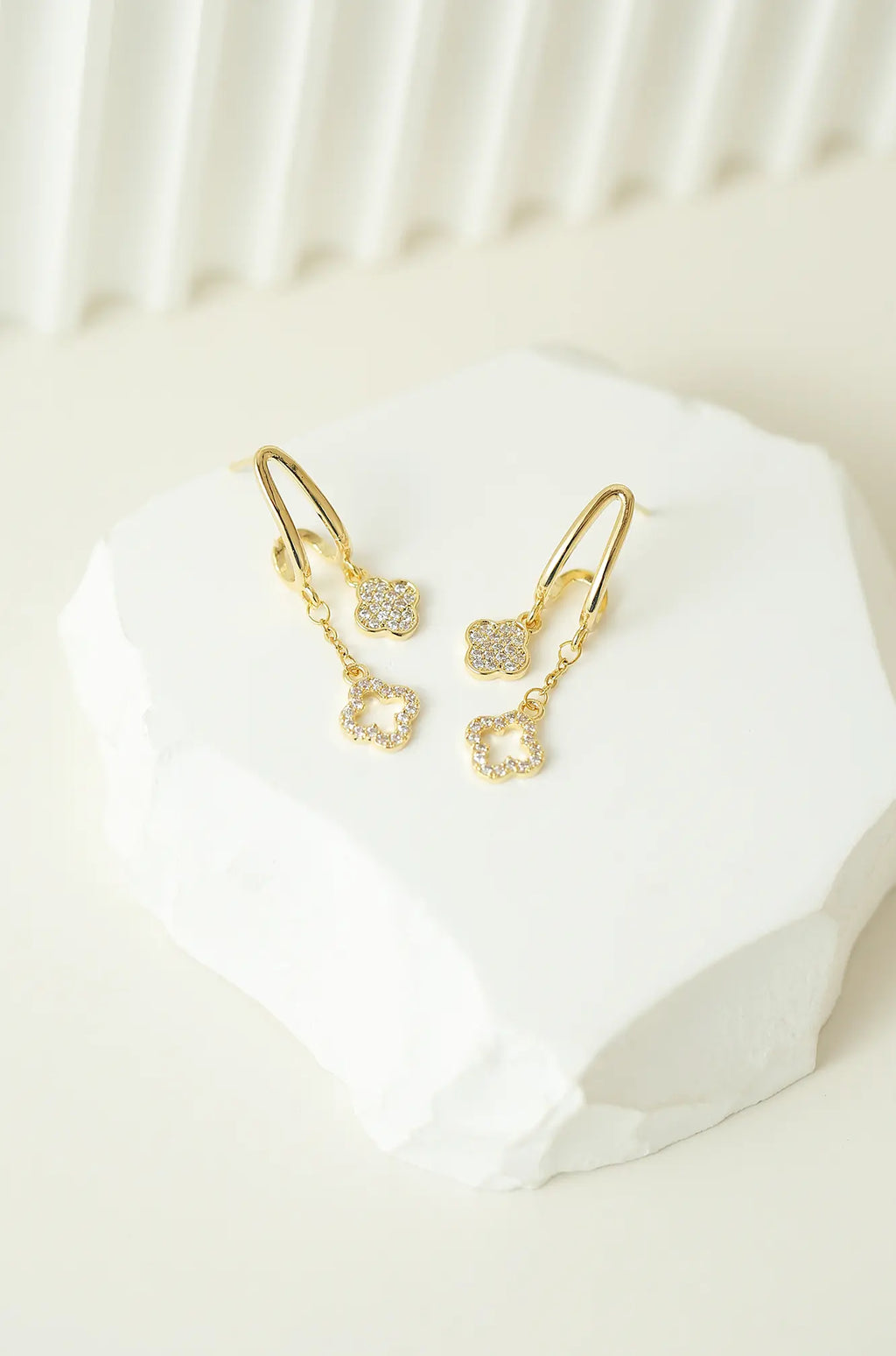 Four Leaf Clover Earrings