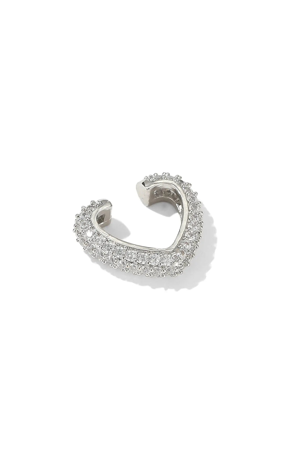 Heart Clip On Earrings