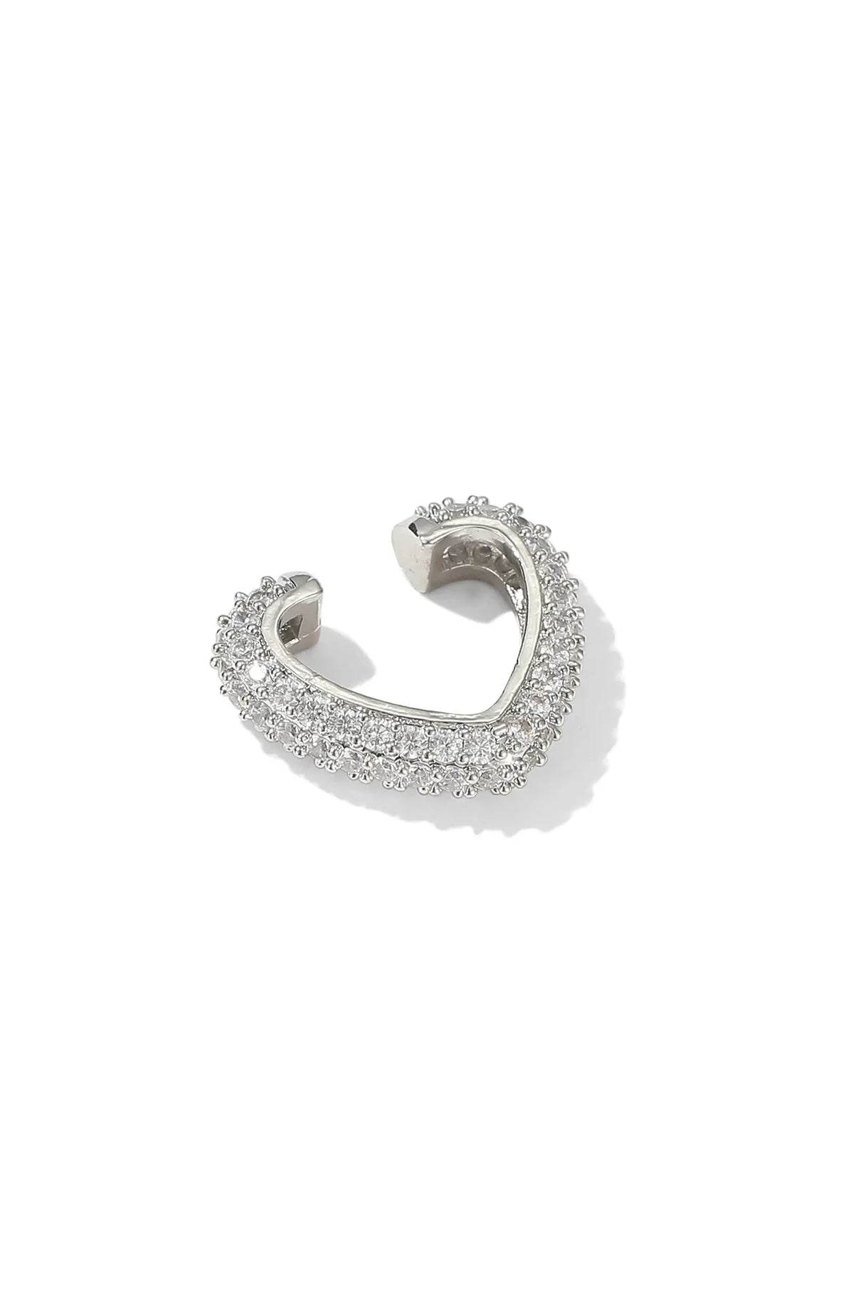 Heart Clip On Earrings