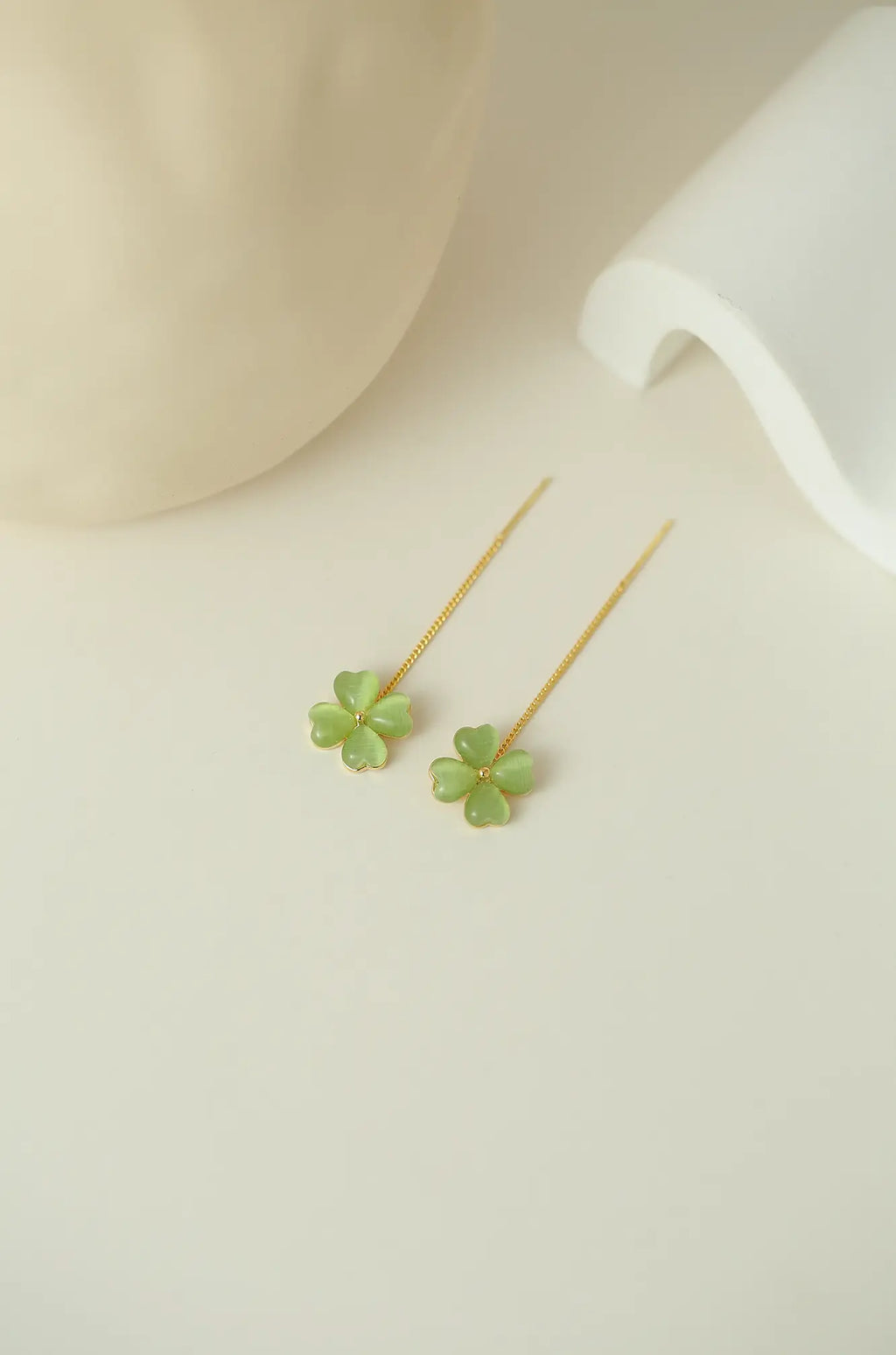 Clover Opal Earrings