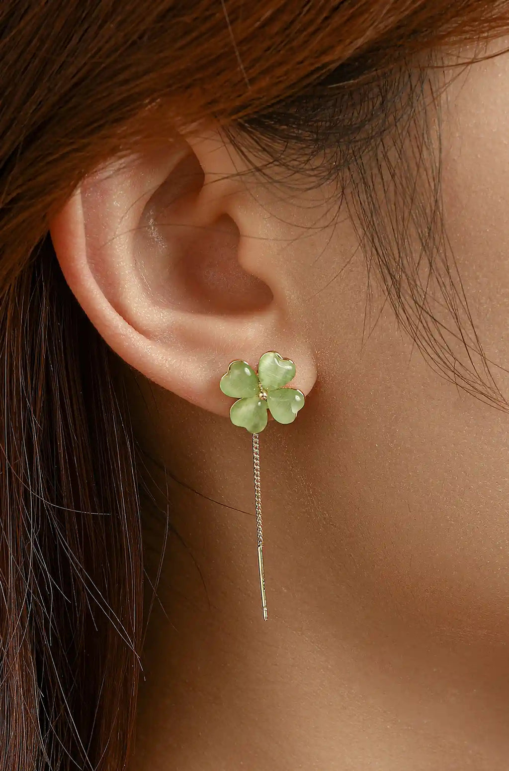 Clover Opal Earrings