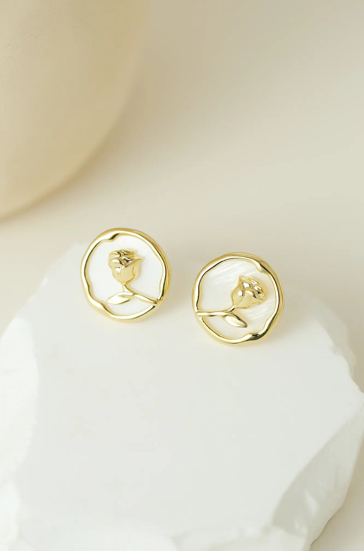 Rose Earrings