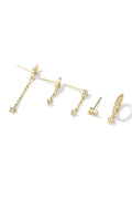 Celestial Gold Earring Set