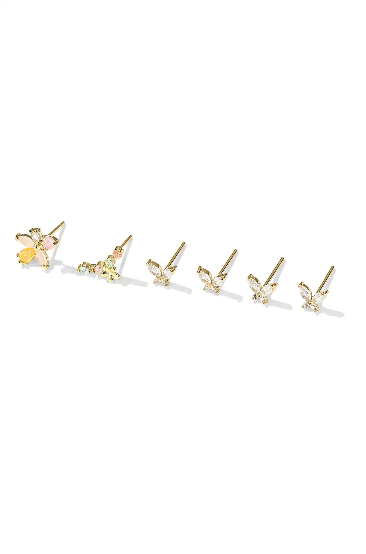Butterfly Wing Earrings Set
