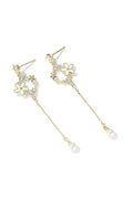 Dangling Pearl Earrings