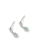 Sky Blue Teardrop Earrings