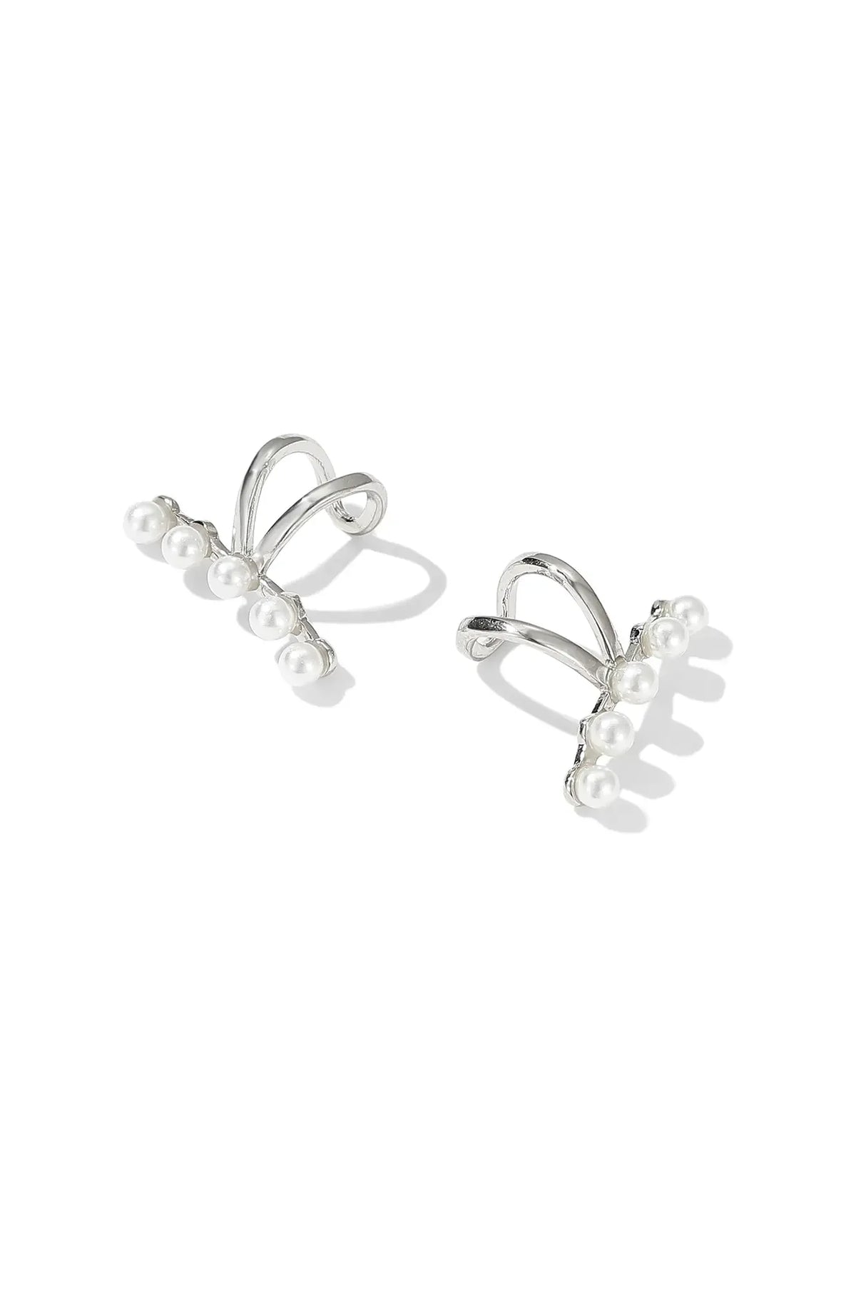 Clip On Pearl Earrings