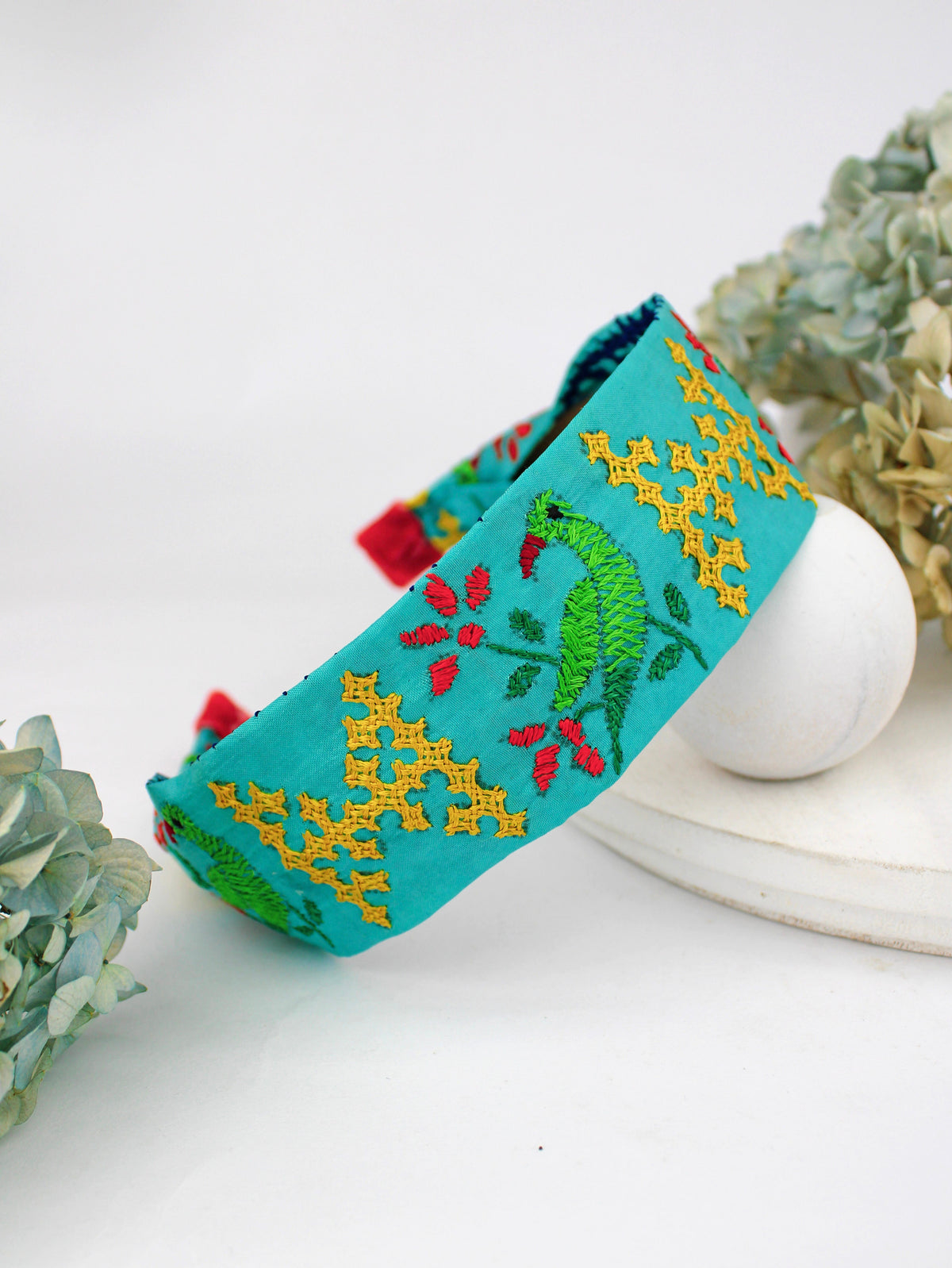 Frida Embroidered Headband