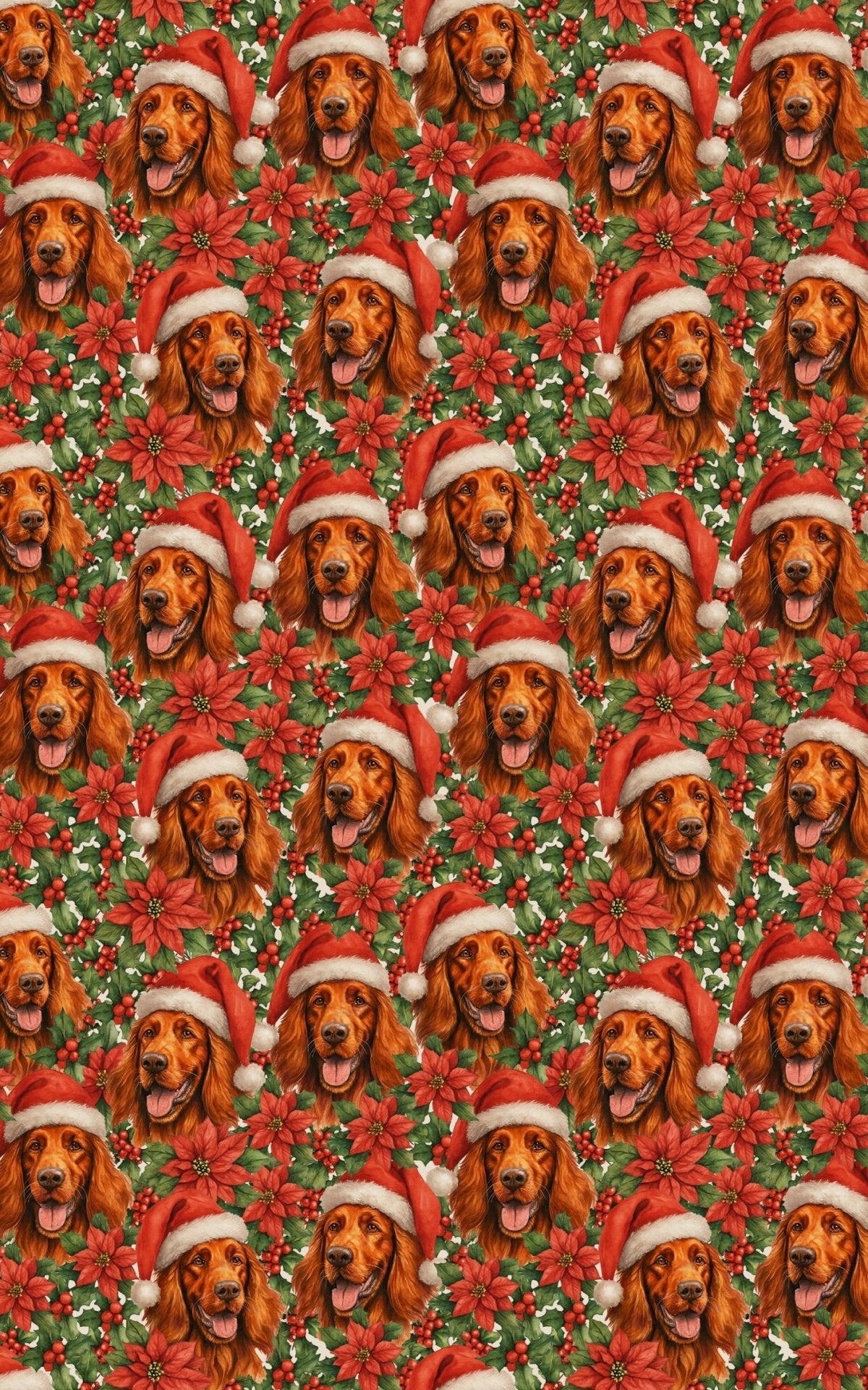 Festive Companions Wrapping Paper