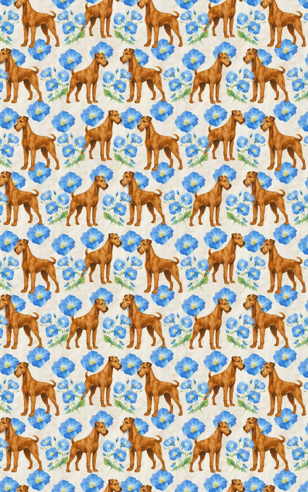 Heather & Terrier Wrapping Paper