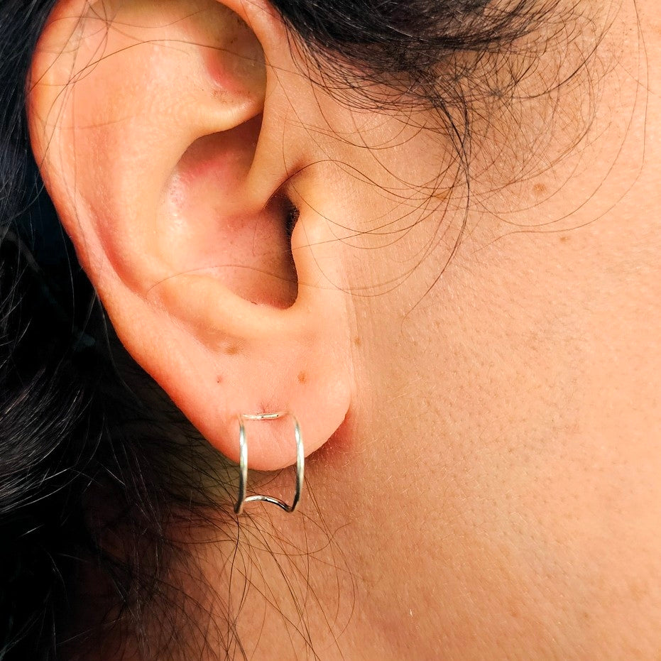 Space Between Earrings