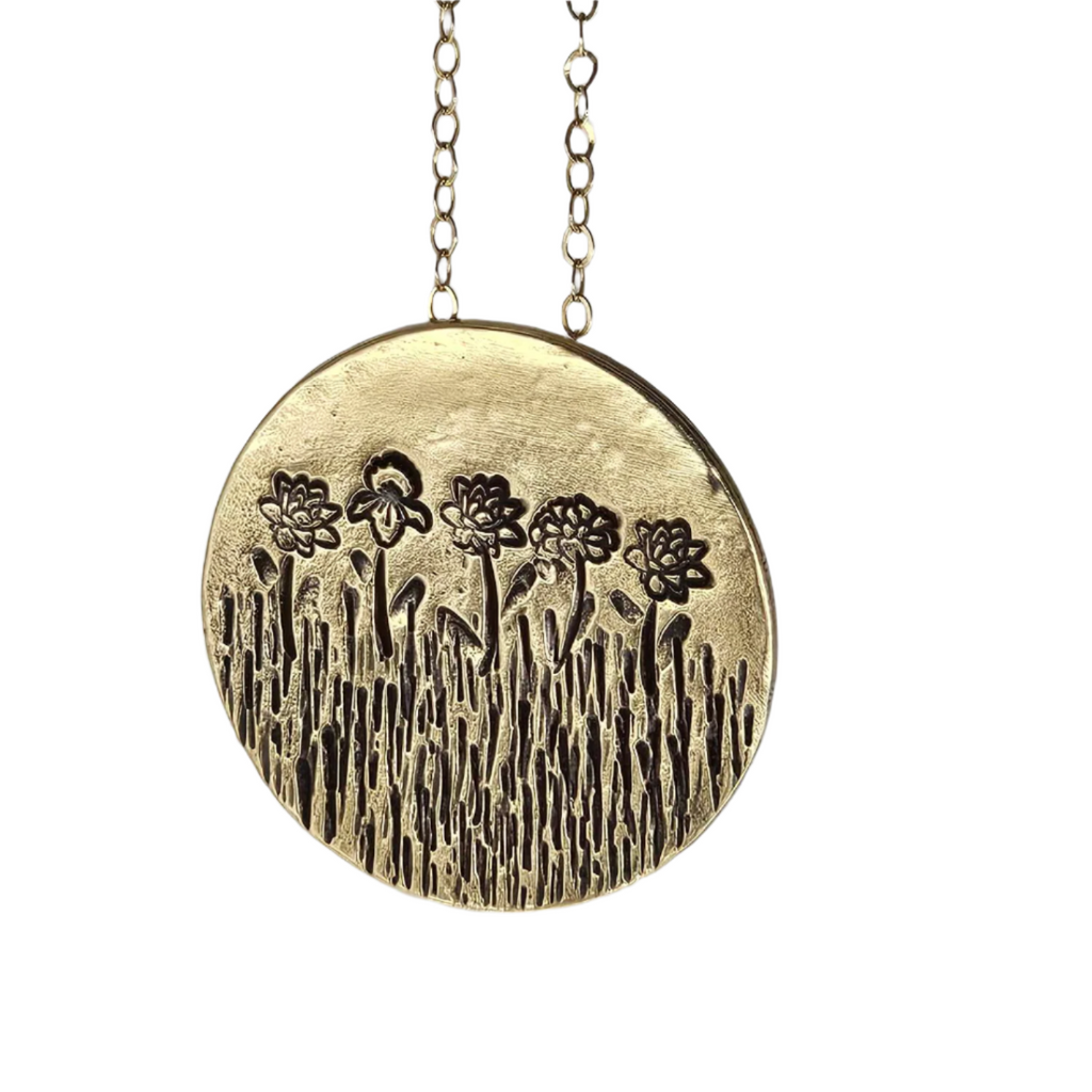 Personalized Birth Flower Necklace
