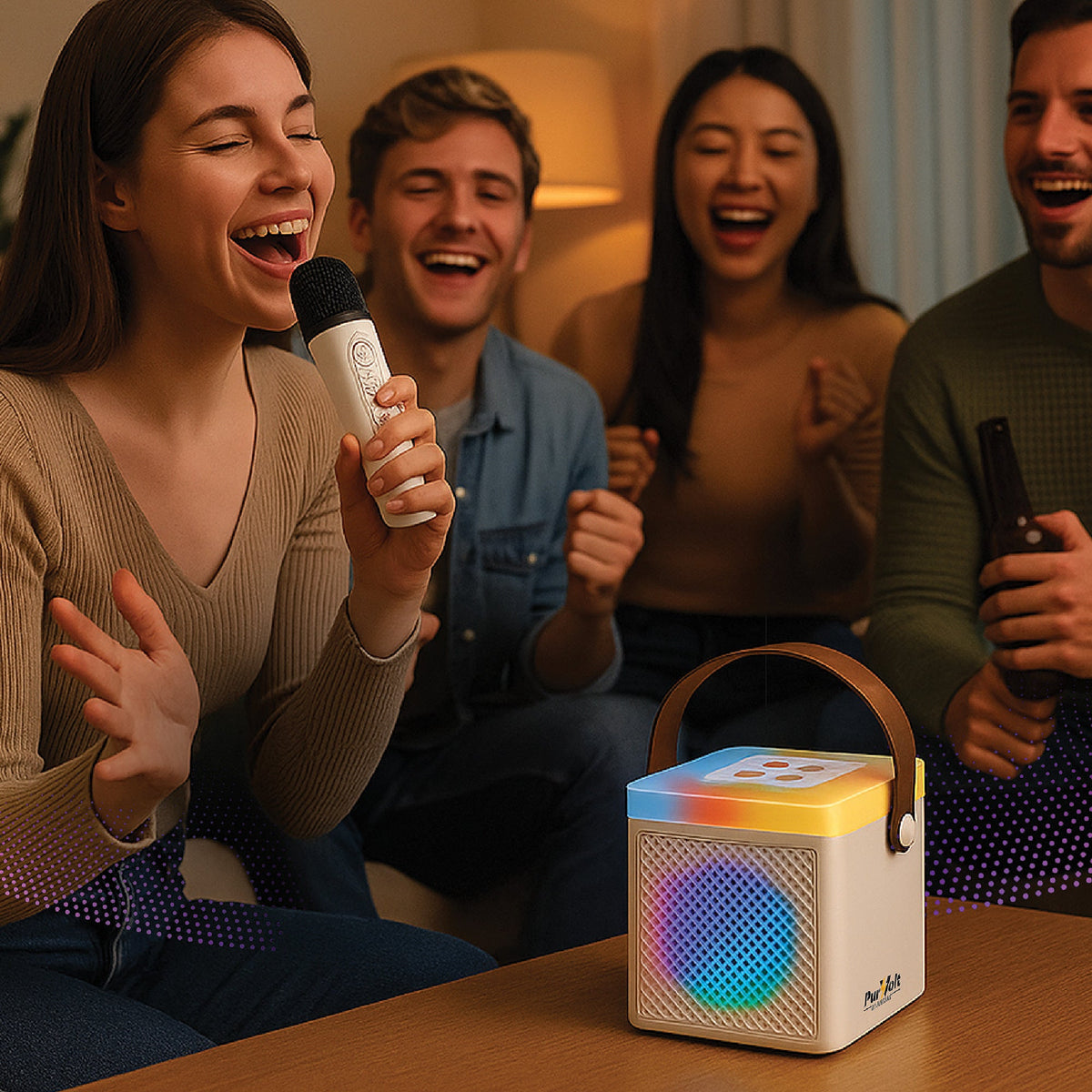 Portable Karaoke Set & Wireless Speaker – The Power Player-4