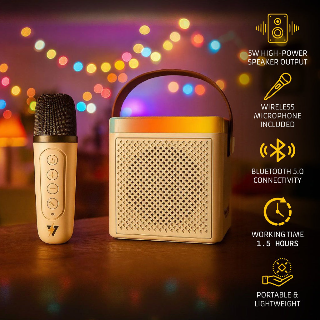 Portable Karaoke Set & Wireless Speaker – The Power Player-3