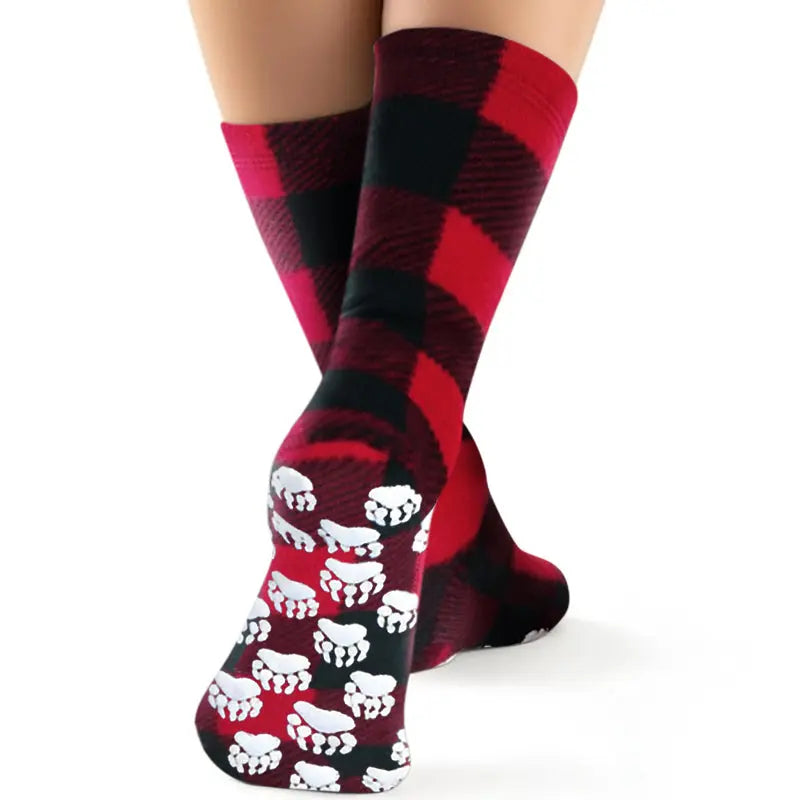 Polar Feet Fleece Socks - Lumberjack