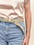 Luisa Emboidered Skinny Belt