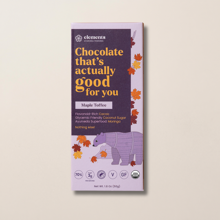 Maple Toffee Chocolate Bar