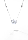 Twinkling Crescent Moon Necklace