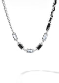 Gem Leather Necklace