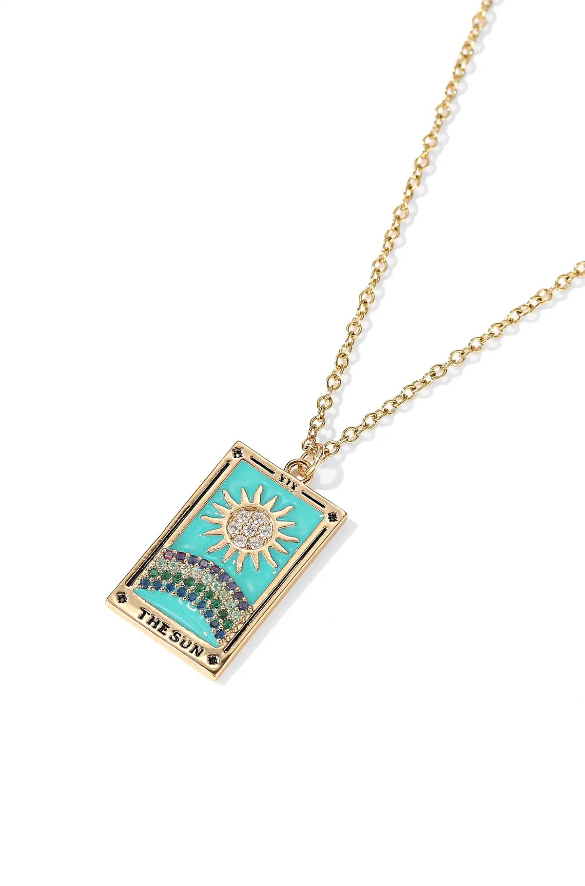 Tarot Card Necklace