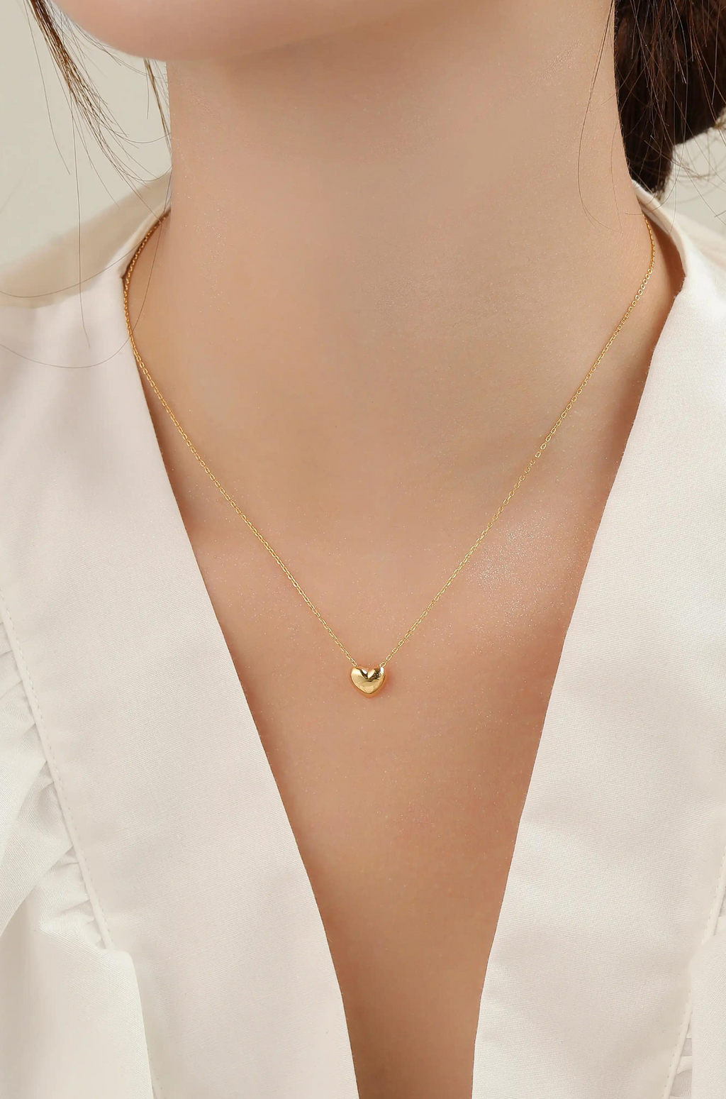 Heart on Necklace