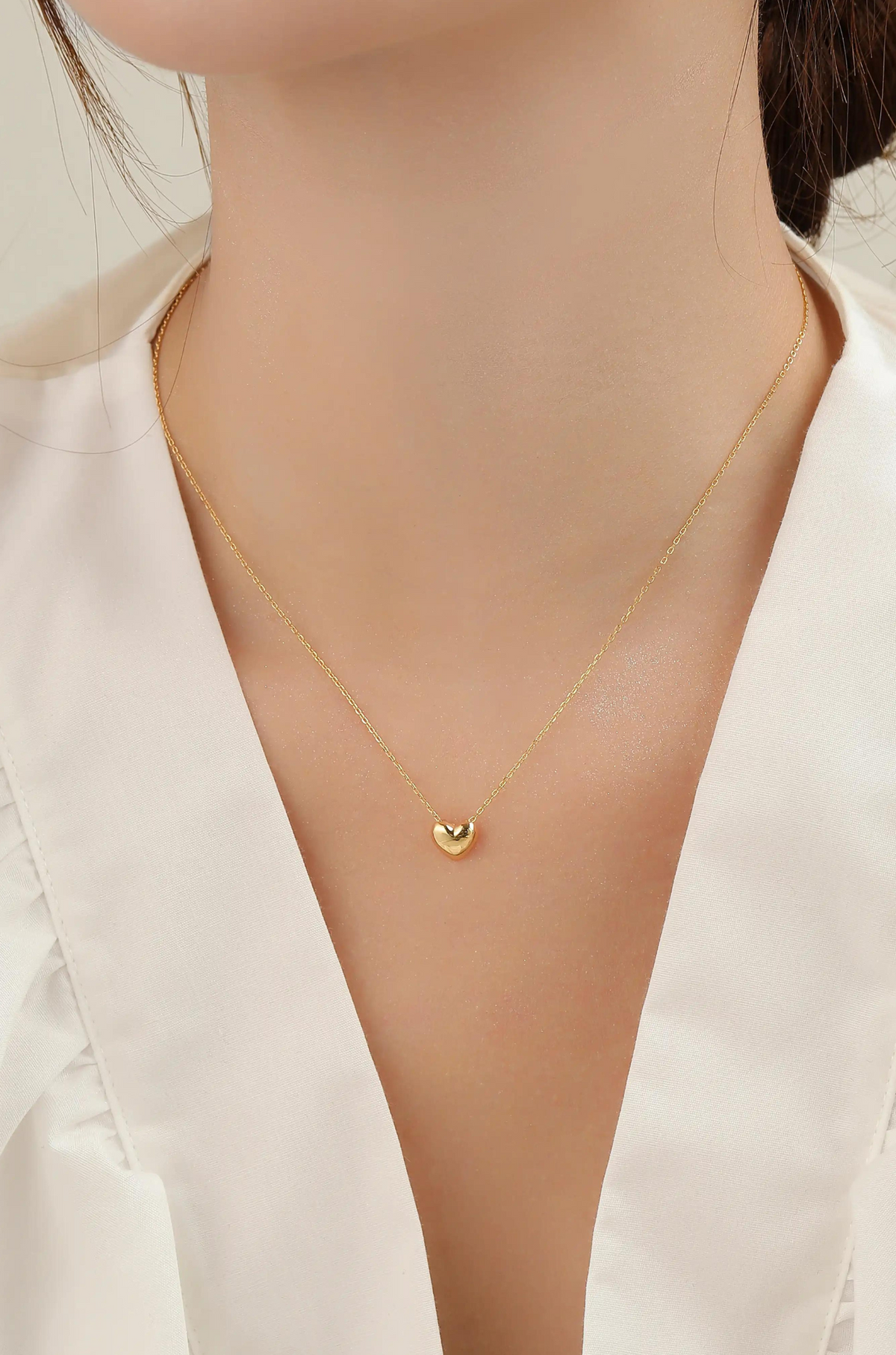 Heart on Necklace