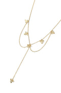 Silver Bow Necklace