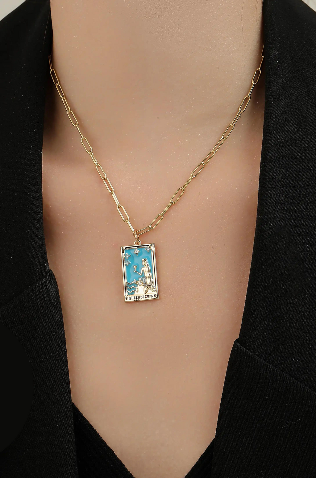 Tarot Card Necklace
