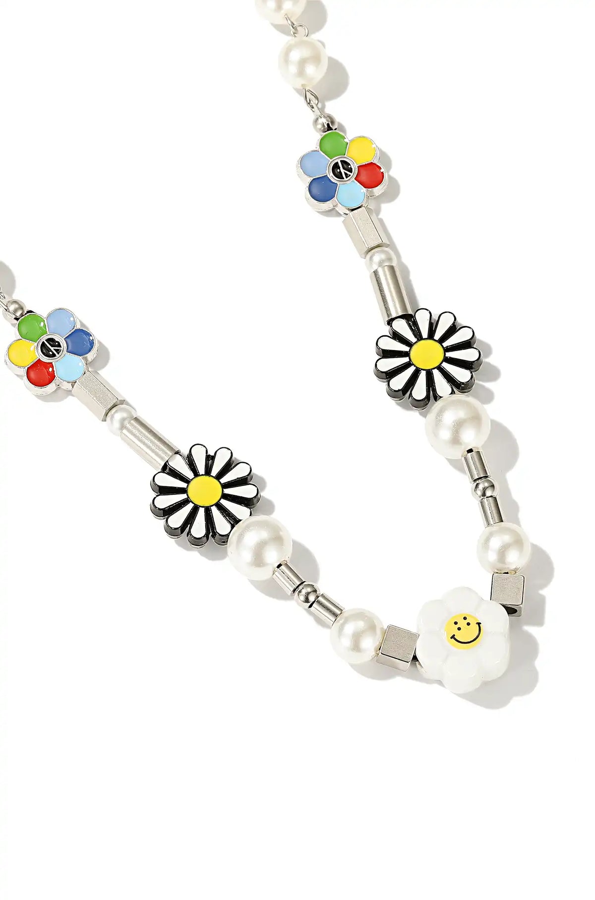 Sunny Side Up Colorful Beaded Necklace
