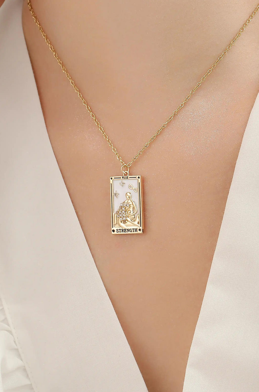 Tarot Card Necklace