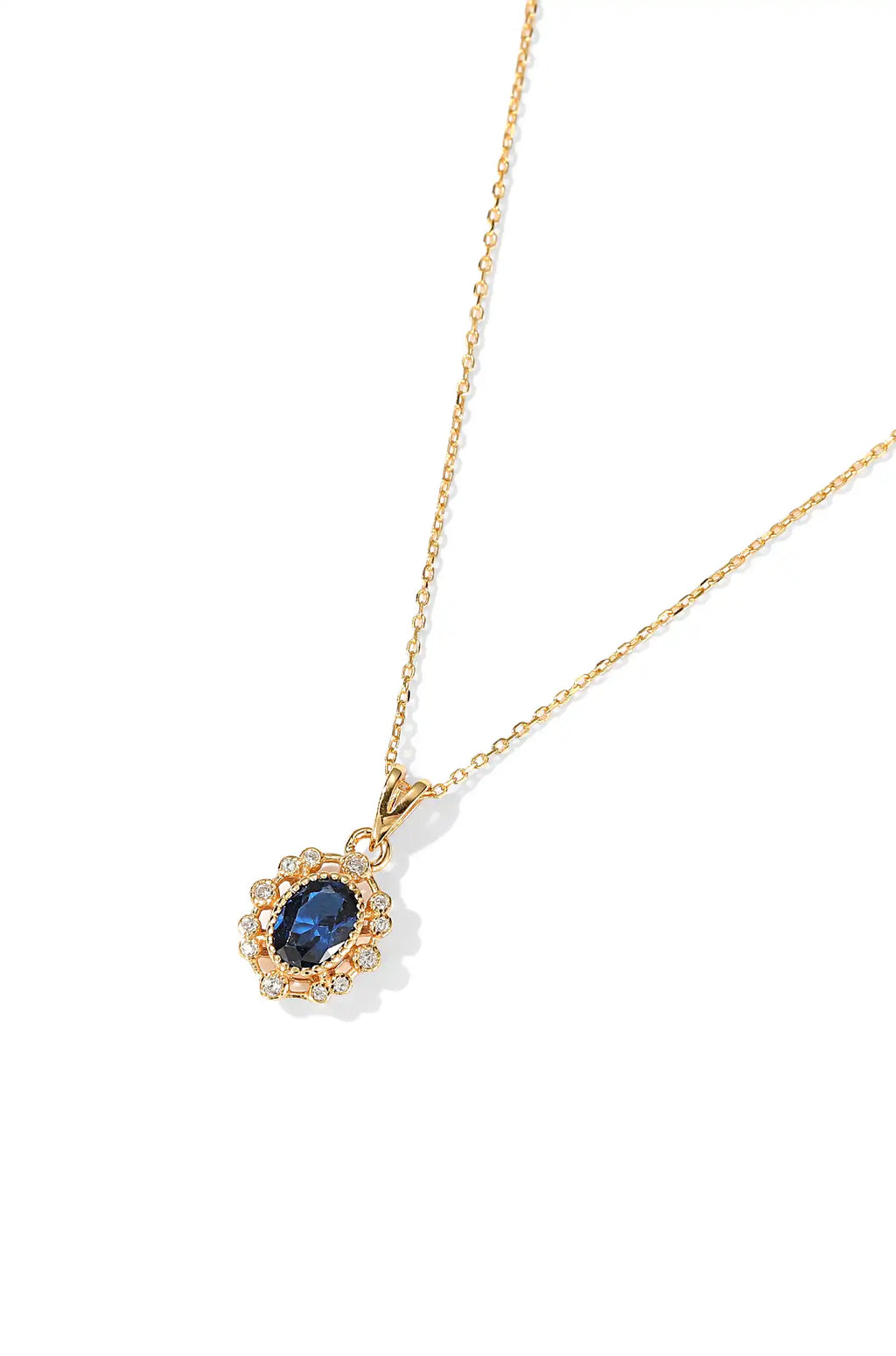 Blue Stone Necklace