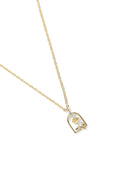 Bird's Nest Rose Flower Necklace