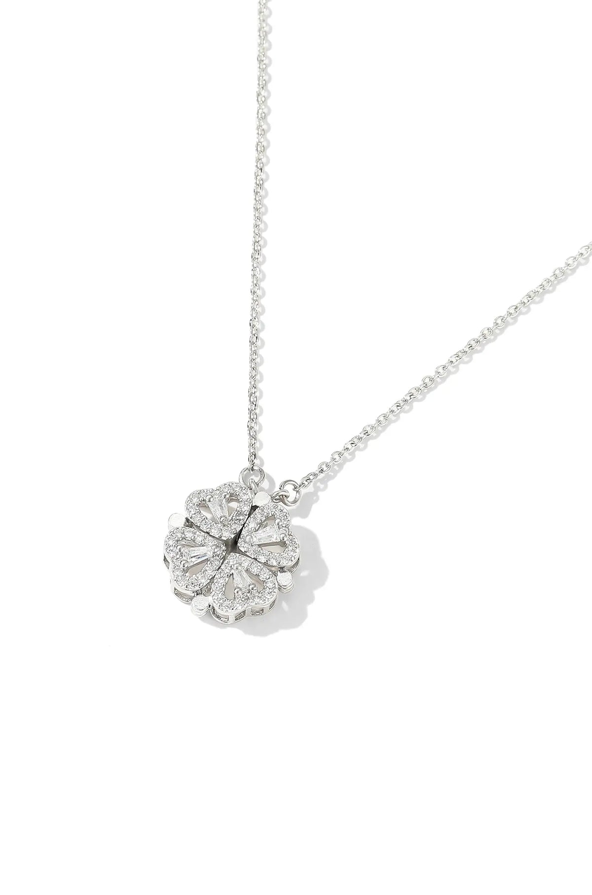 Clover Heart Necklace