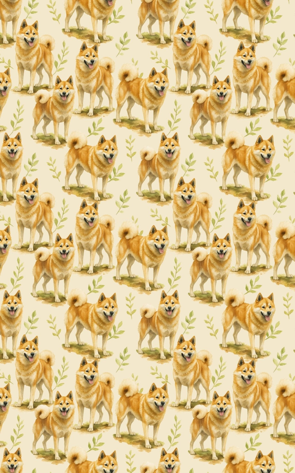 Falling for Buhunds Wrapping Paper