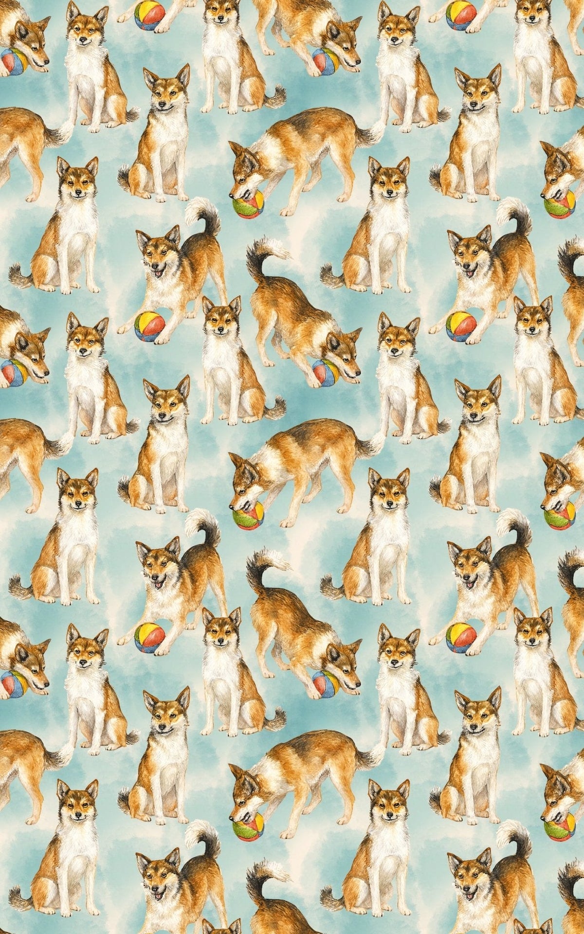 Colorful Chase Wrapping Paper