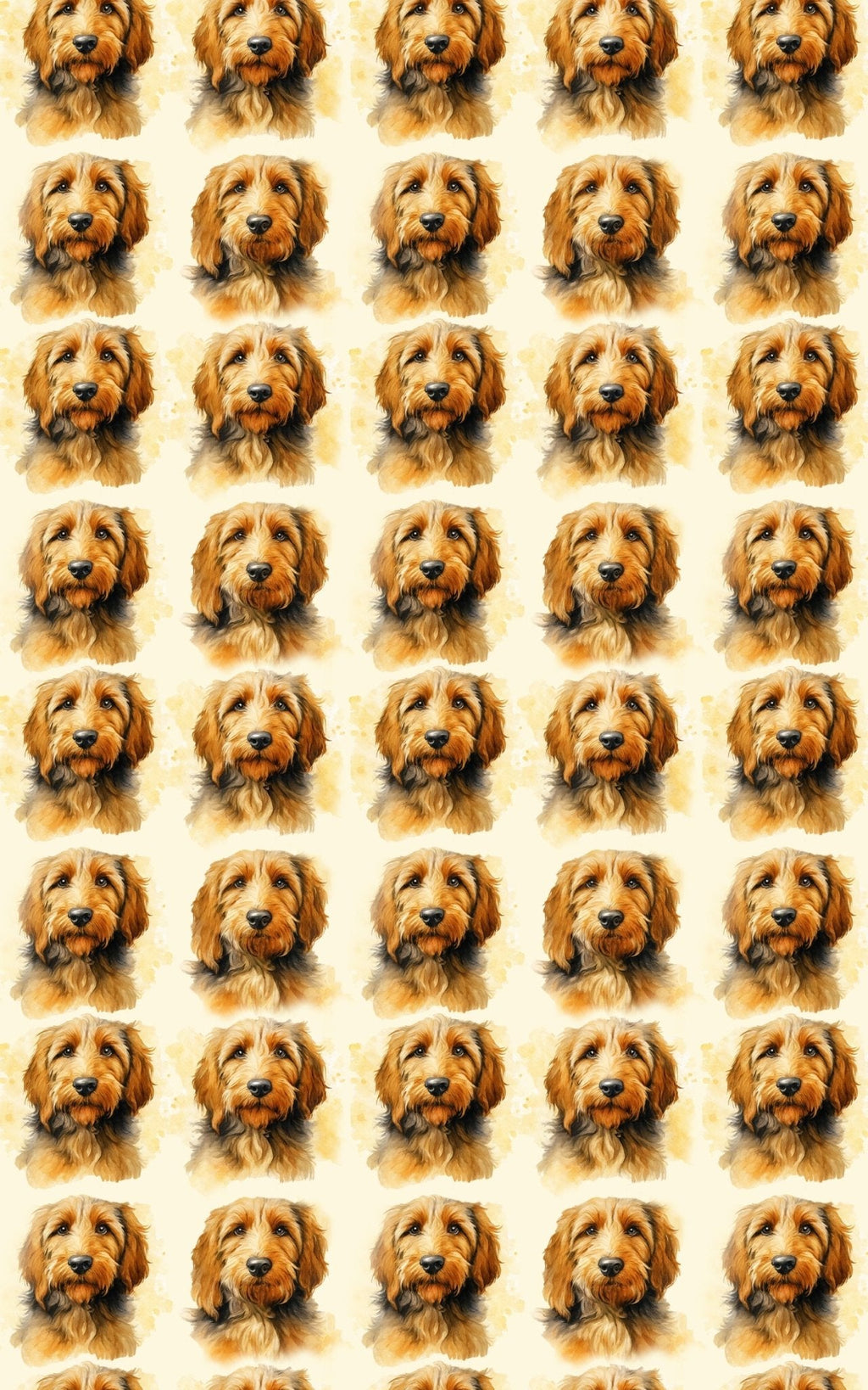 Shaggy Hound Delight Wrapping Paper