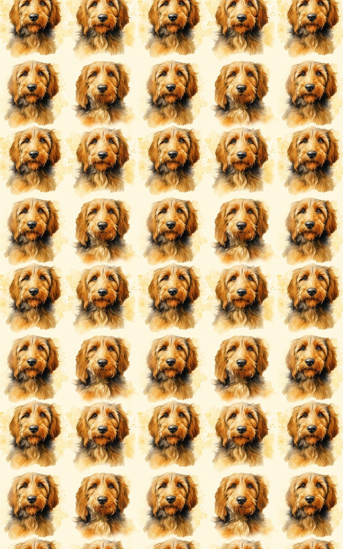 Shaggy Hound Delight Wrapping Paper