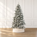 Alpine Spruce Snow Flocked Christmas Tree