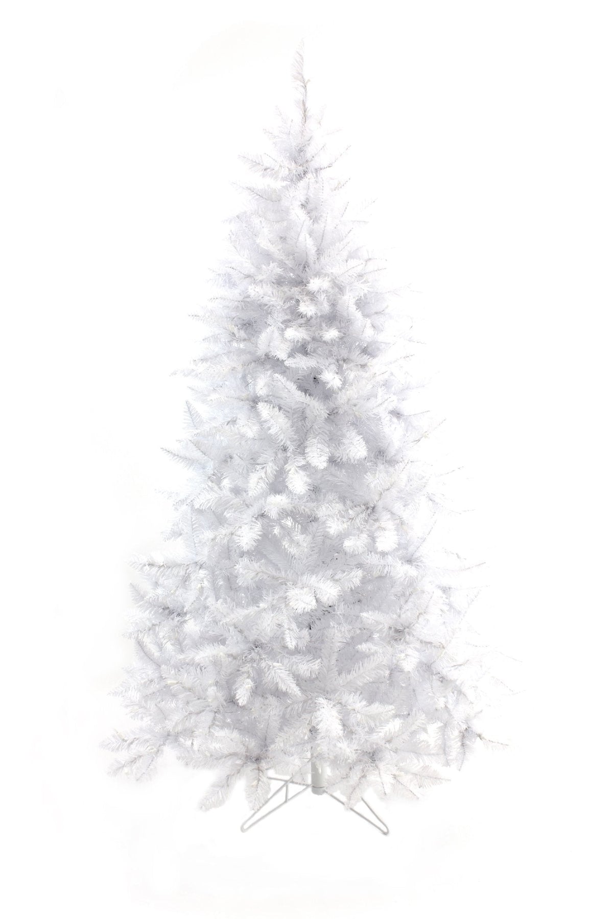 White Spruce Tree with Metal Stand