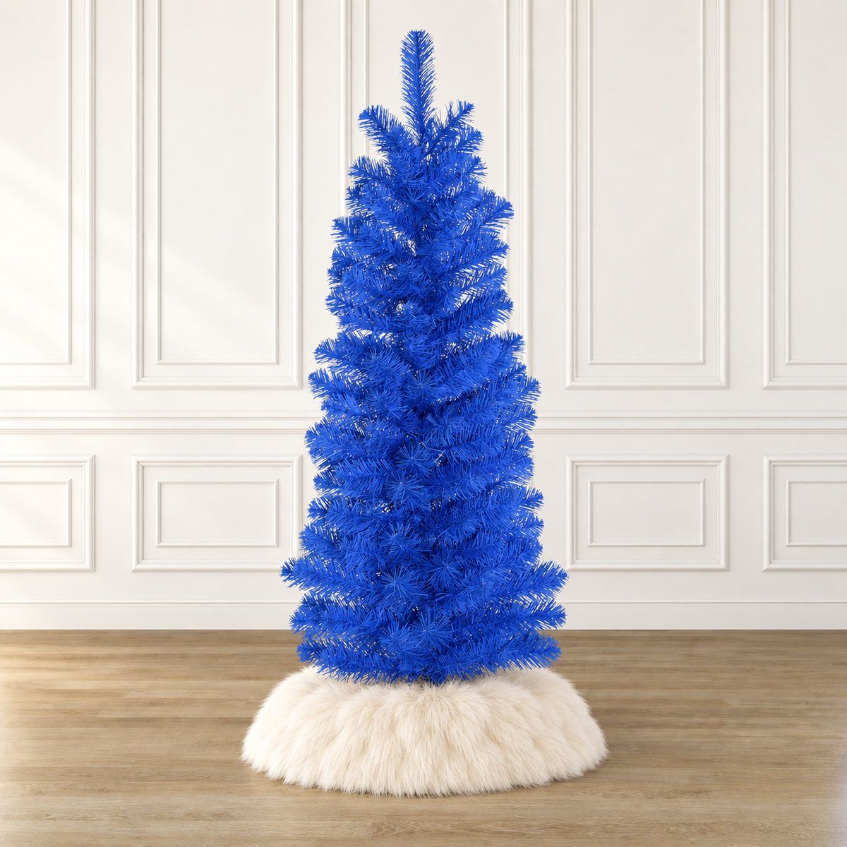 3' Blue Tabletop Christmas Tree
