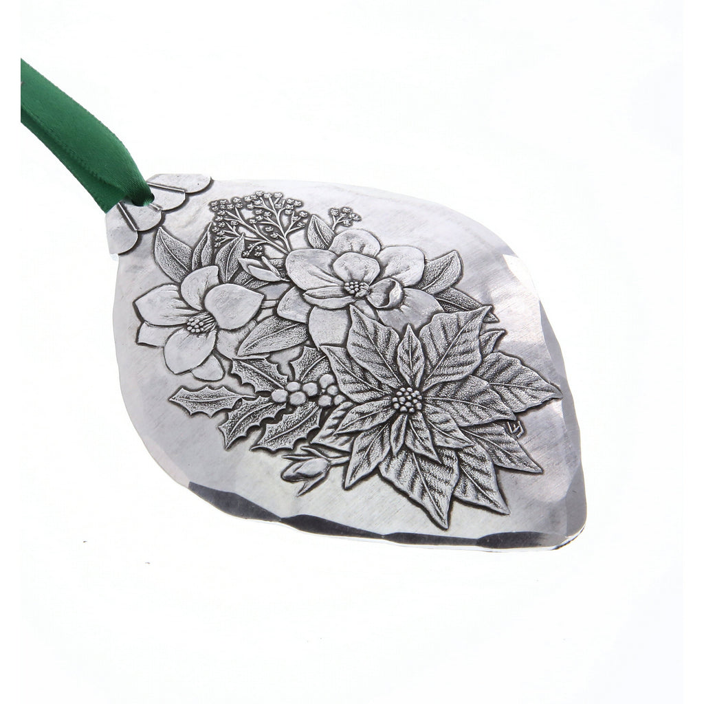 Poinsettia Bulb Ornament