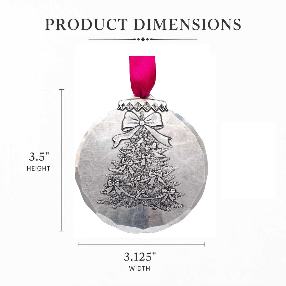 Bows of Joy Christmas Ornament