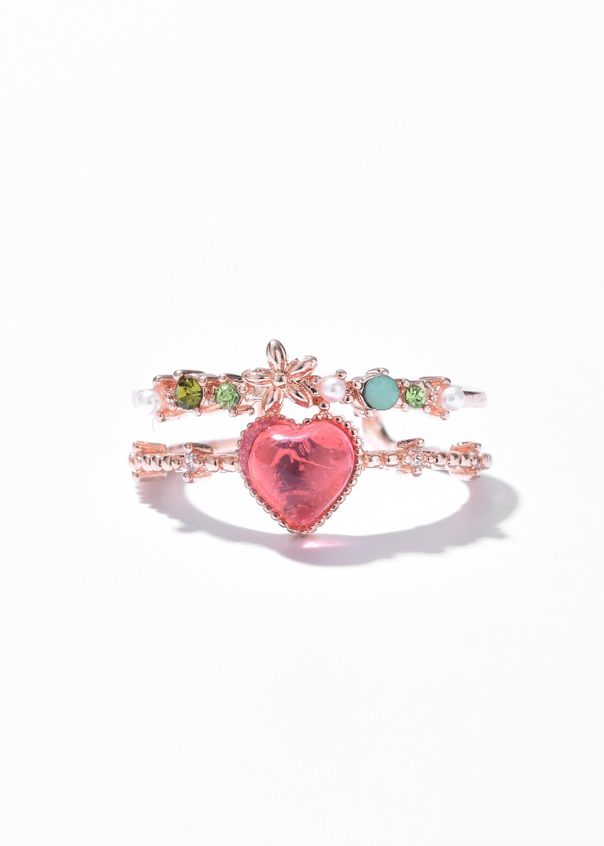 Heart Stacked Ring